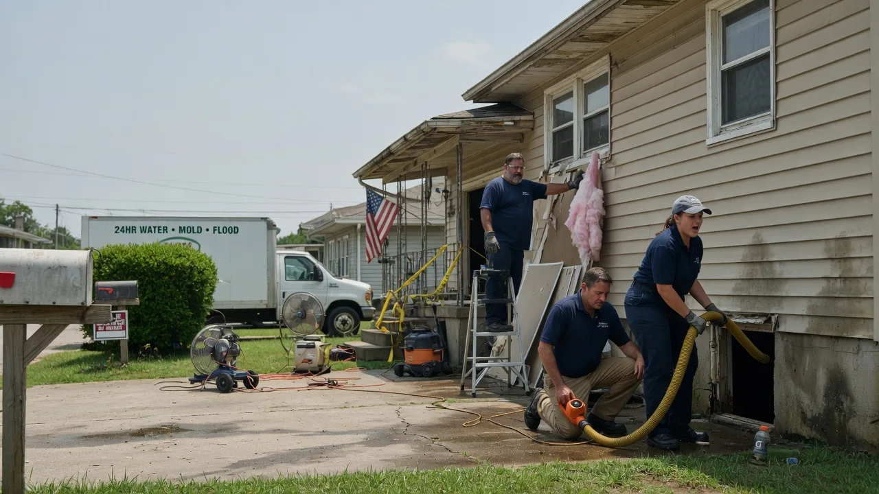 Water Damage Repair in Batchtown, IL near me